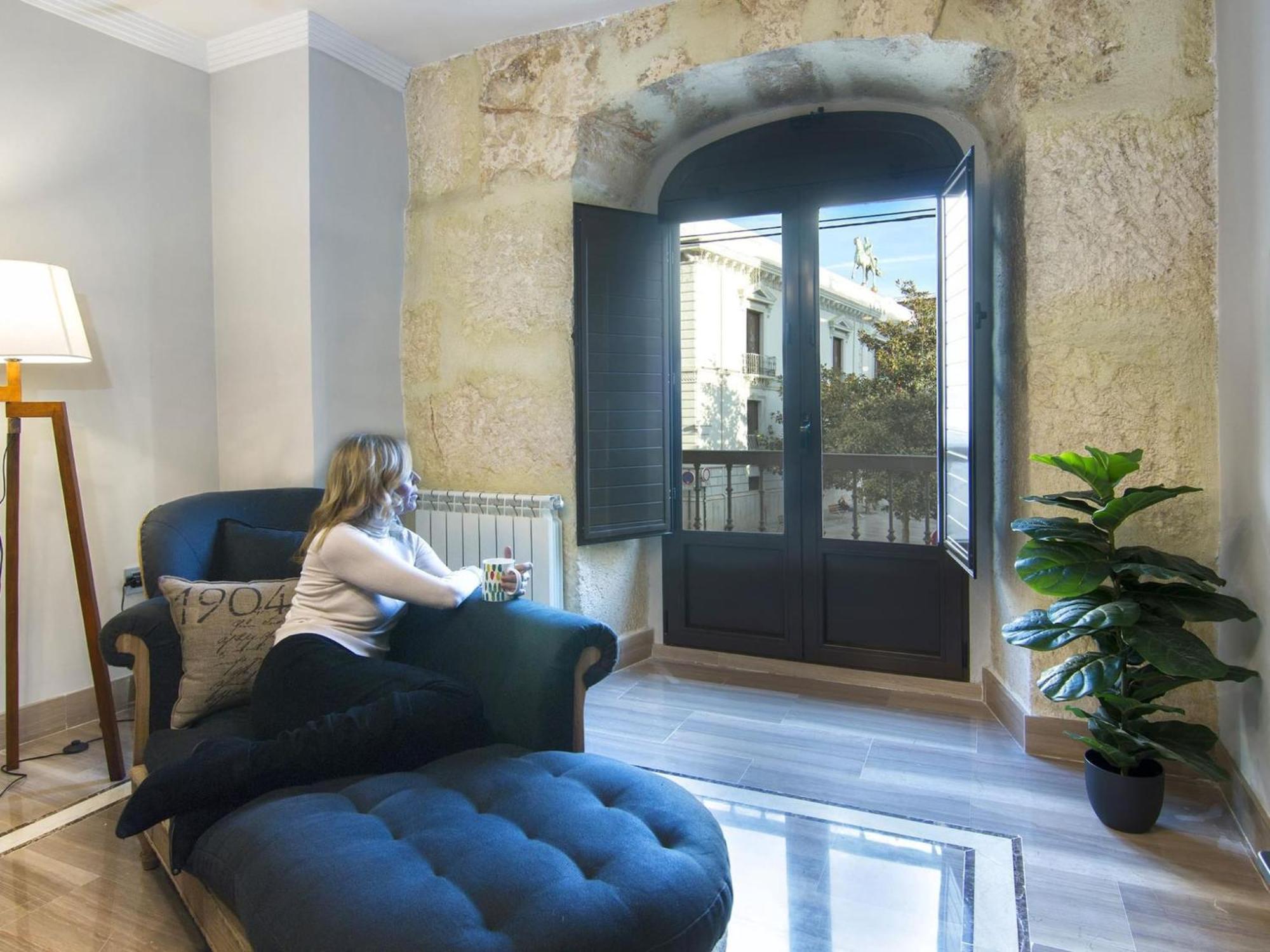 Elegant Town Hall Apartment With Views Гранада Екстер'єр фото